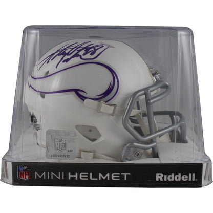 Adrian Peterson Autographed Minnesota Vikings 2024 Alternate Mini Helmet
