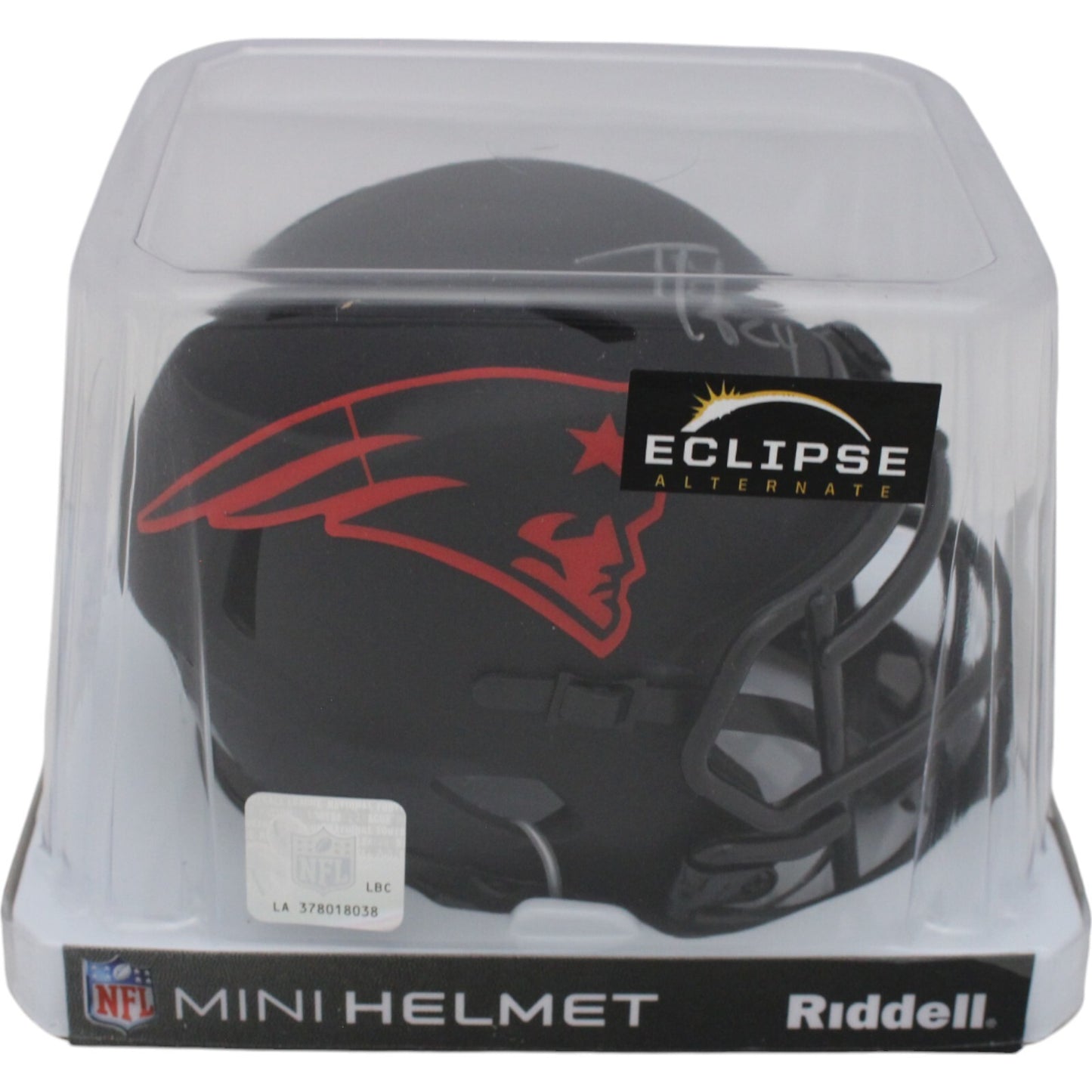 Ty Law New England Patriots Signed Eclipse Mini Helmet