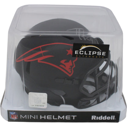 Ty Law New England Patriots Signed Eclipse Mini Helmet