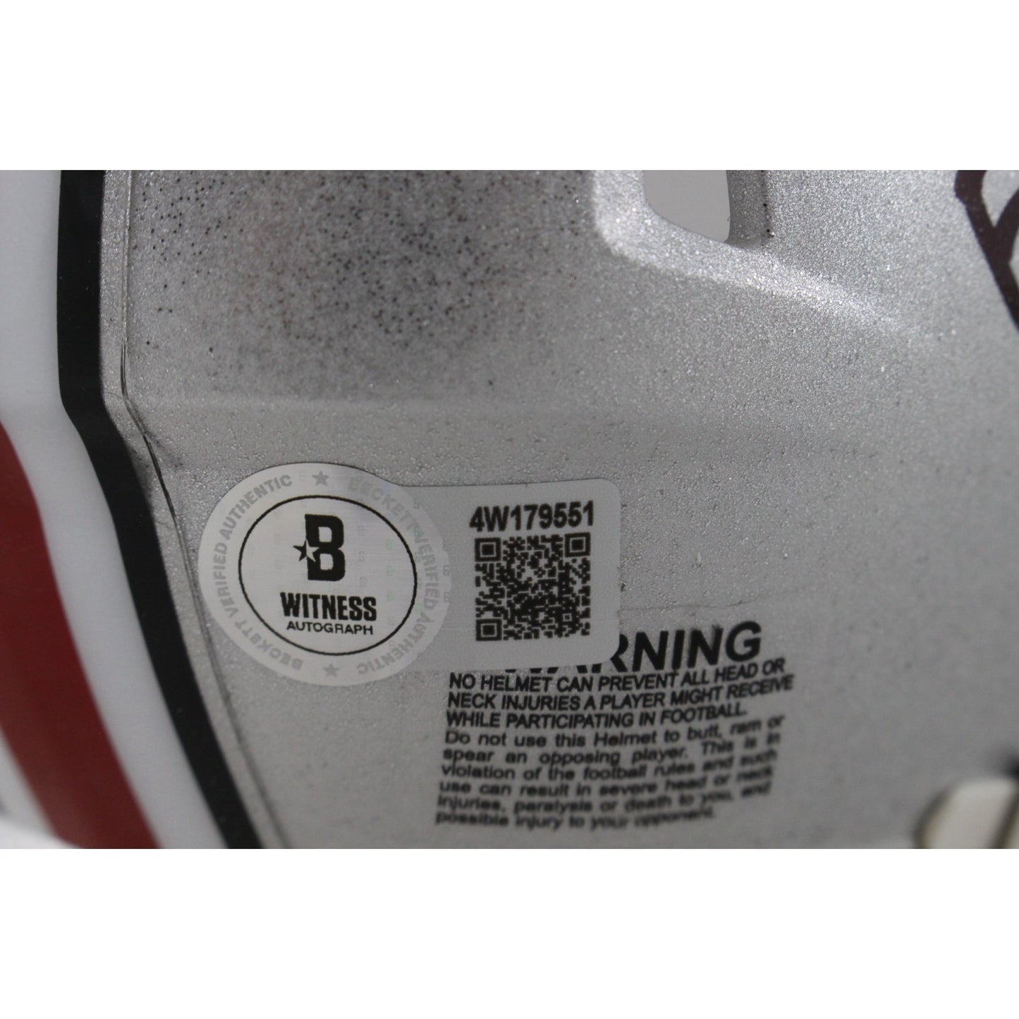 Jack Sawyer Signed Ohio State Buckeyes Mini Helmet (F Michigan Inscription)