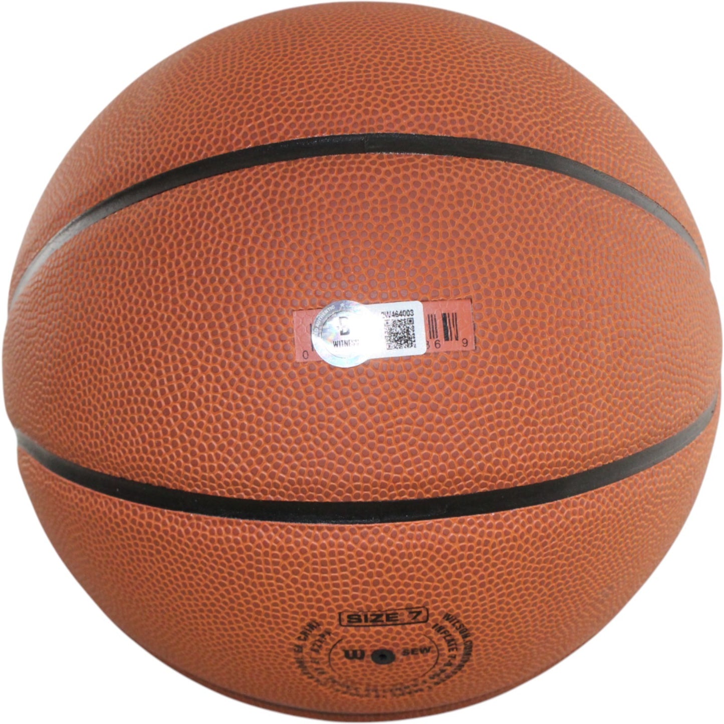 Ralph Sampson Signed Houston Rockets Wilson Basketball (3x POY, HOF 12)