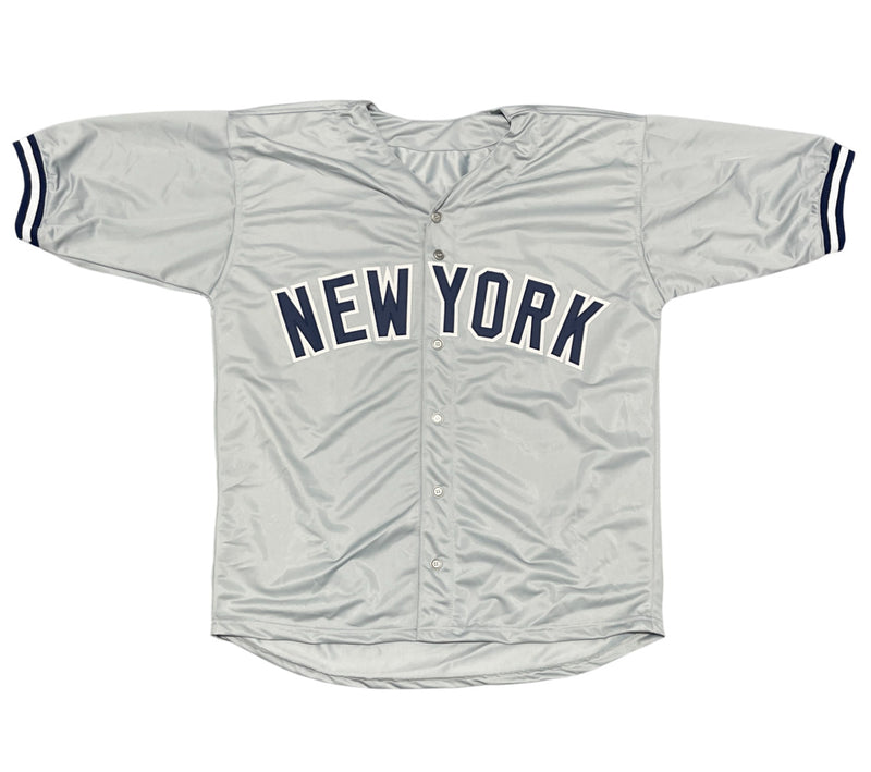 Jason Giambi Signed New York Yankees Custom Jersey (Beckett COA)