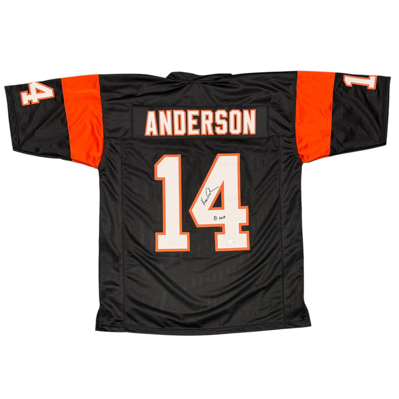 Ken Anderson Signed Cincinnati Bengals Custom Jersey ('81 MVP)