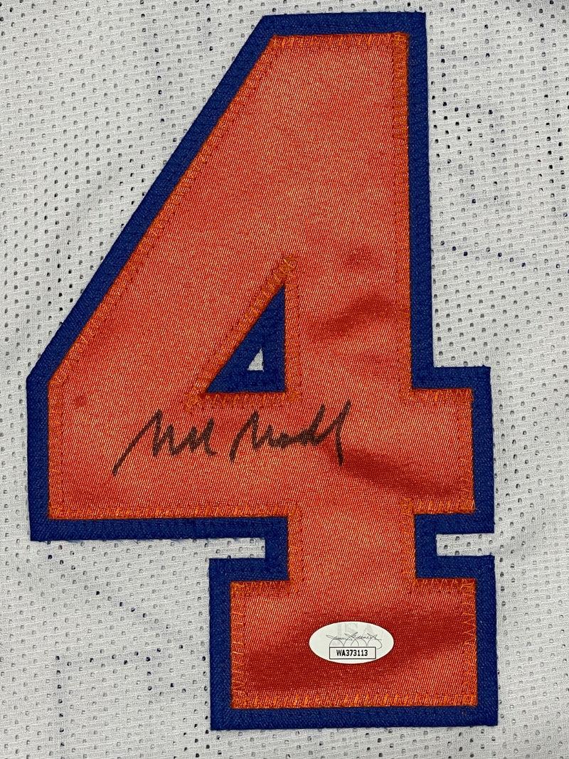 Bill Bradley Signed New York Knicks Custom Jersey (JSA COA)