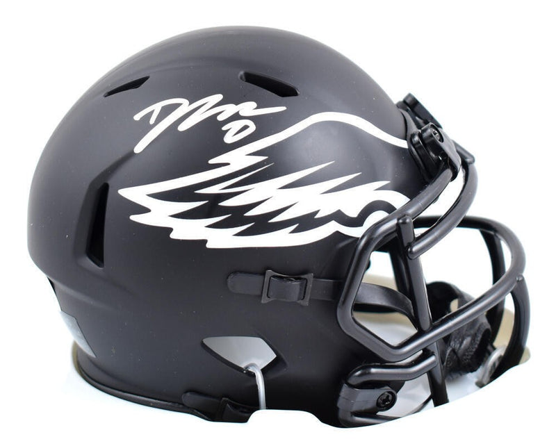D'Andre Swift Signed Philadelphia Eagles Eclipse Speed Mini Helmet