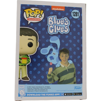 Steve Burns Signed Blue's Clues Funko Pop! Vinyl #1281 Beckett BAS