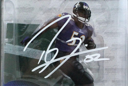 Ray Lewis Autographed Baltimore Ravens McFarlane Figurine