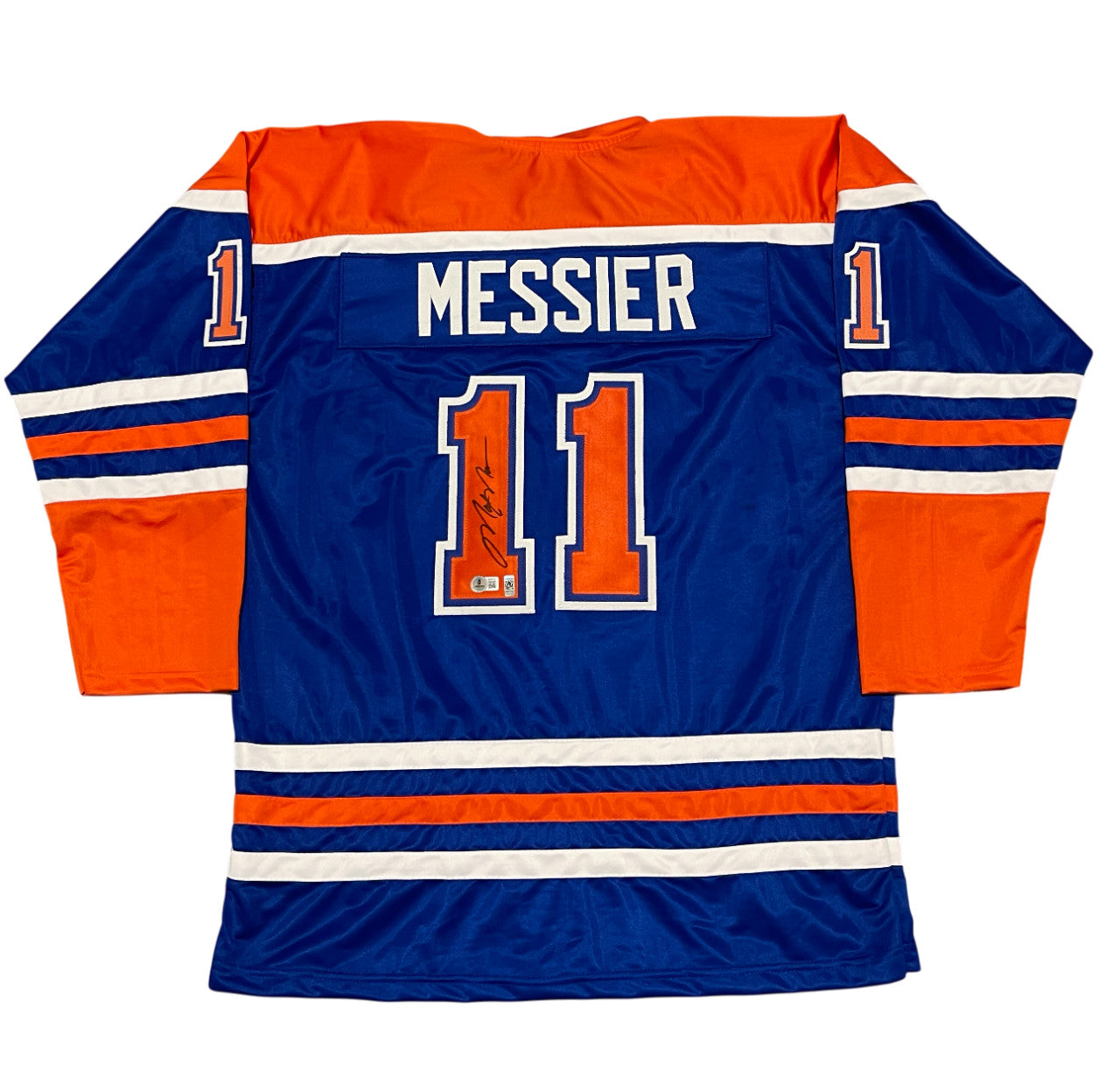 Mark Messier Signed Edmonton Oilers Custom Jersey