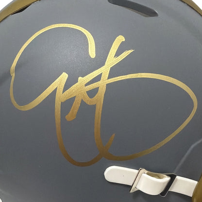 Eric Metcalf Signed Cleveland Browns Slate Mini Helmet