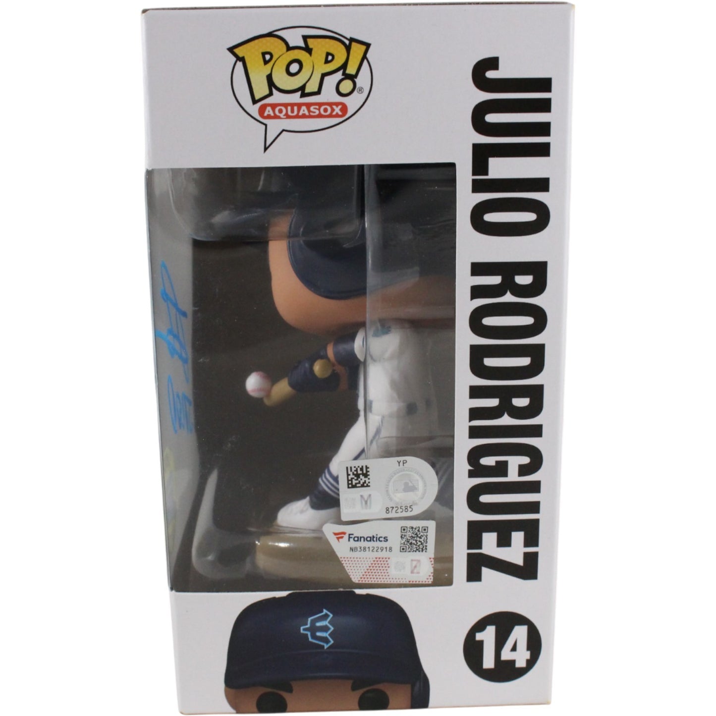 Julio Rodriguez Signed Seattle Mariners Funko Pop! #14 (J-Rod Inscription)