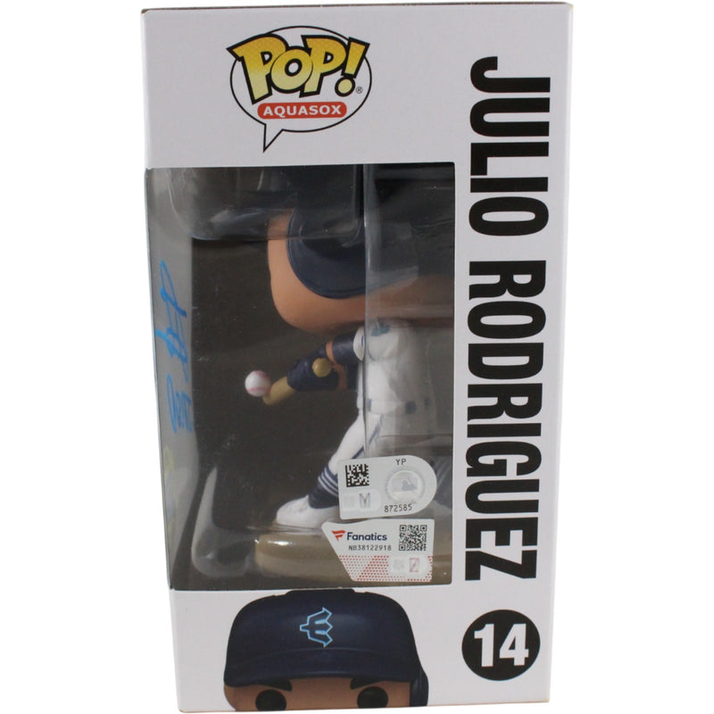 Julio Rodriguez Signed Seattle Mariners Funko Pop! #14 (J-Rod Inscription)