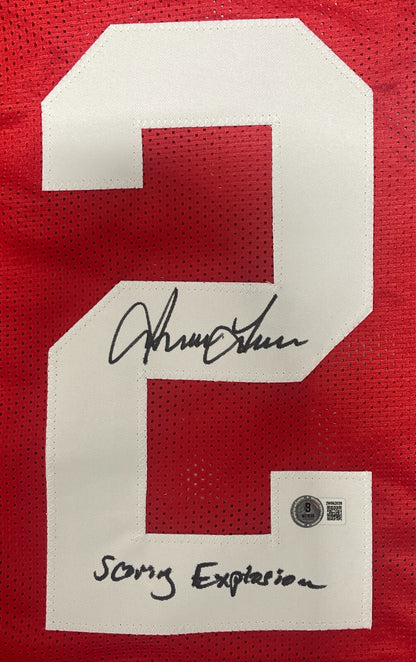Irving Fryar Signed Nebraska Cornhuskers Custom Football Jersey BAS