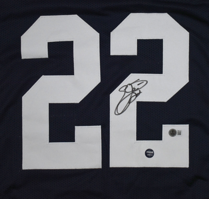 Emmitt Smith Signed Dallas Cowboys Custom Jersey - Black