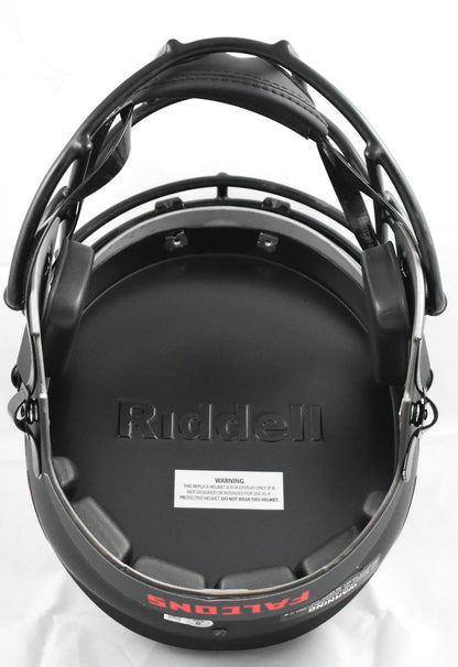 Julio Jones Signed Atlanta Falcons Full Size Eclipse Speed Helmet