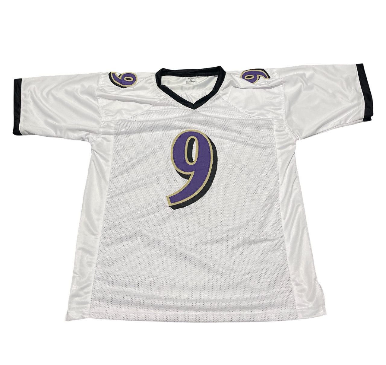 Justin Tucker Signed Baltimore Ravens Custom Football Jersey (Beckett BAS)