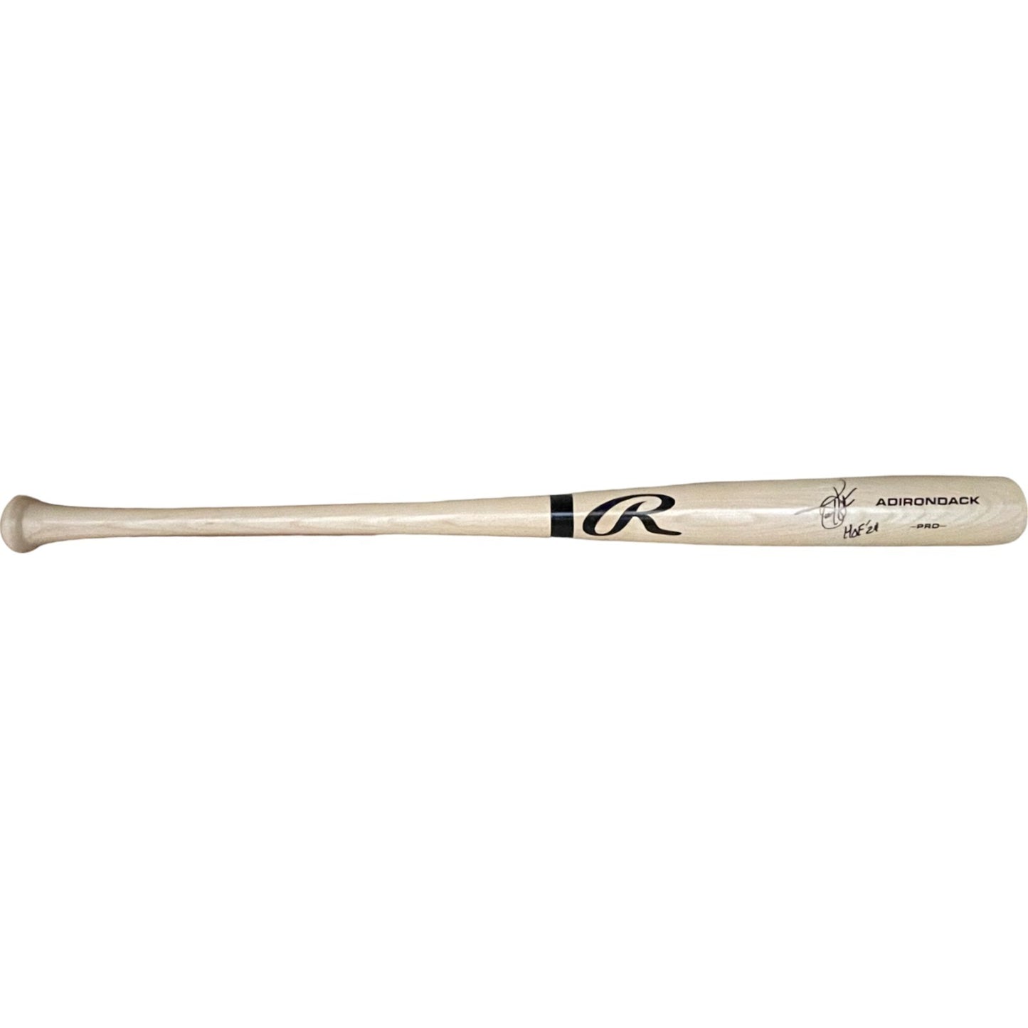 Todd Helton Autographed Colorado Rockies Blonde Baseball Bat (HOF Inscription)