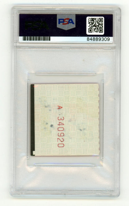 Pete Rose Signed 9/11/1985 Ticket Stub - All-Time Hit Leader #4192 PSA 10