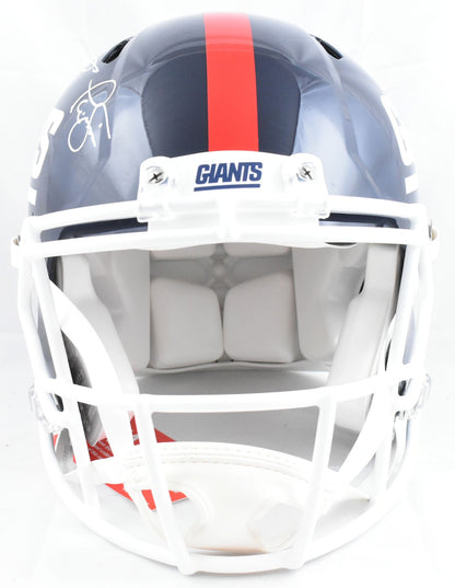 Lawrence Taylor, Harry Carson & Phil Simms Signed Giants Authentic Helmet