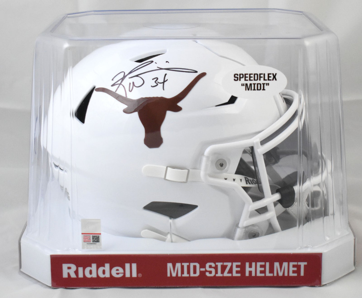 Ricky Williams Signed Texas Longhorns Mid-Size SpeedFlex Helmet