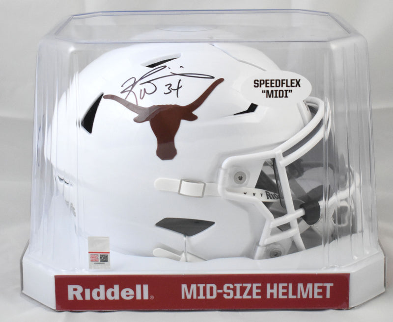 Ricky Williams Signed Texas Longhorns Mid-Size SpeedFlex Helmet