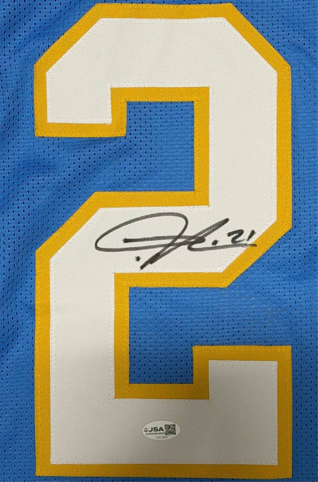 LaDainian Tomlinson Signed San Diego Chargers Custom Jersey