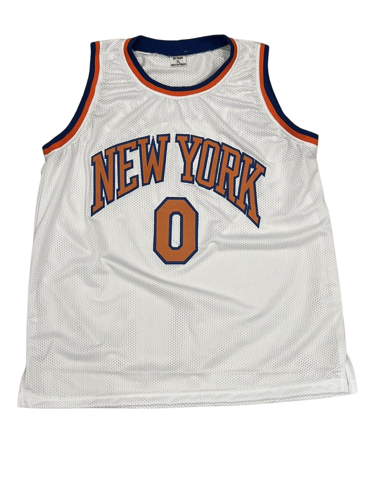 Donte DiVincenzo New York Knicks Signed Custom Jersey Beckett BAS COA