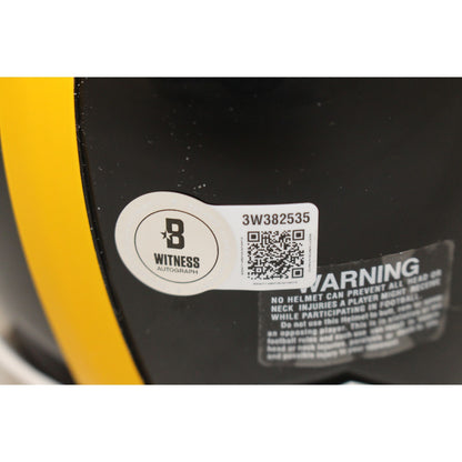 Jerome Bettis Pittsburgh Steelers Signed VSR4 Mini Helmet HOF