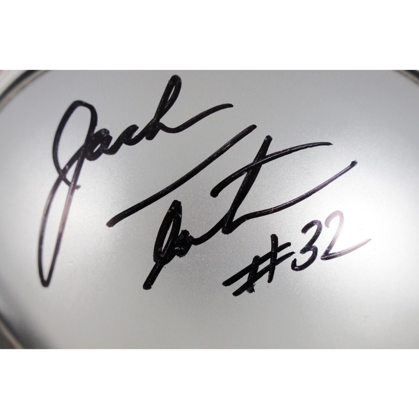 Jack Tatum & Pete Johnson Autographed Ohio State Buckeyes Mini Helmet