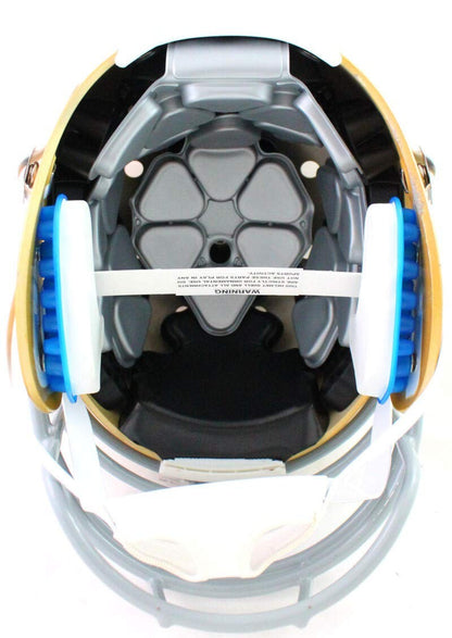 Ian Book Signed Notre Dame Full Size Schutt Authentic Helmet Inscribed