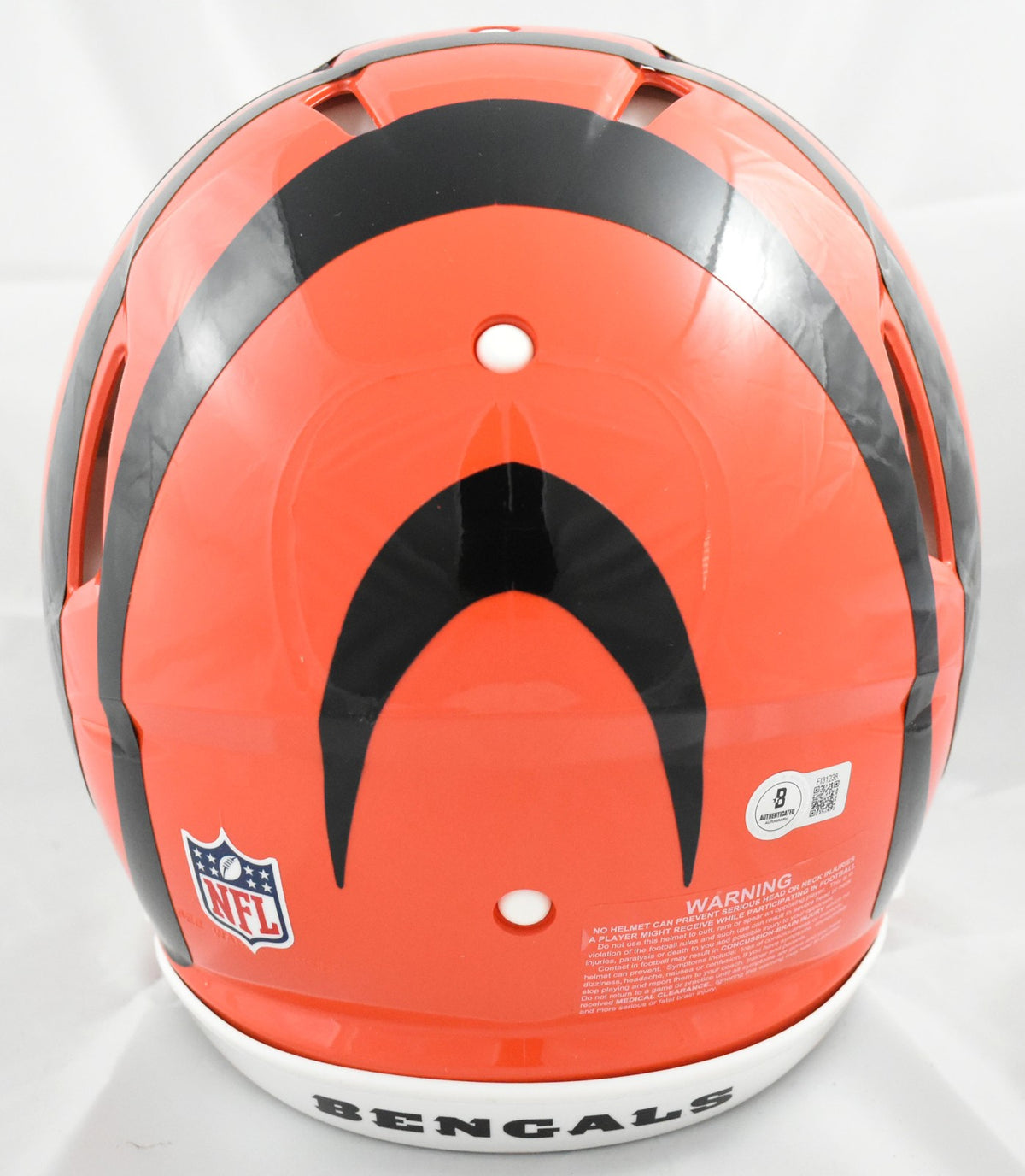 Ja'Marr Chase Autographed Cincinnati Bengals Full Size Speed Authentic Helmet