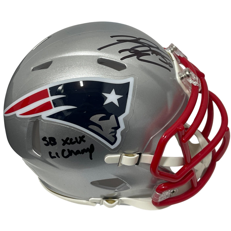 Rob Ninkovich New England Patriots Signed Speed Mini Helmet (SB XLIX, LI)