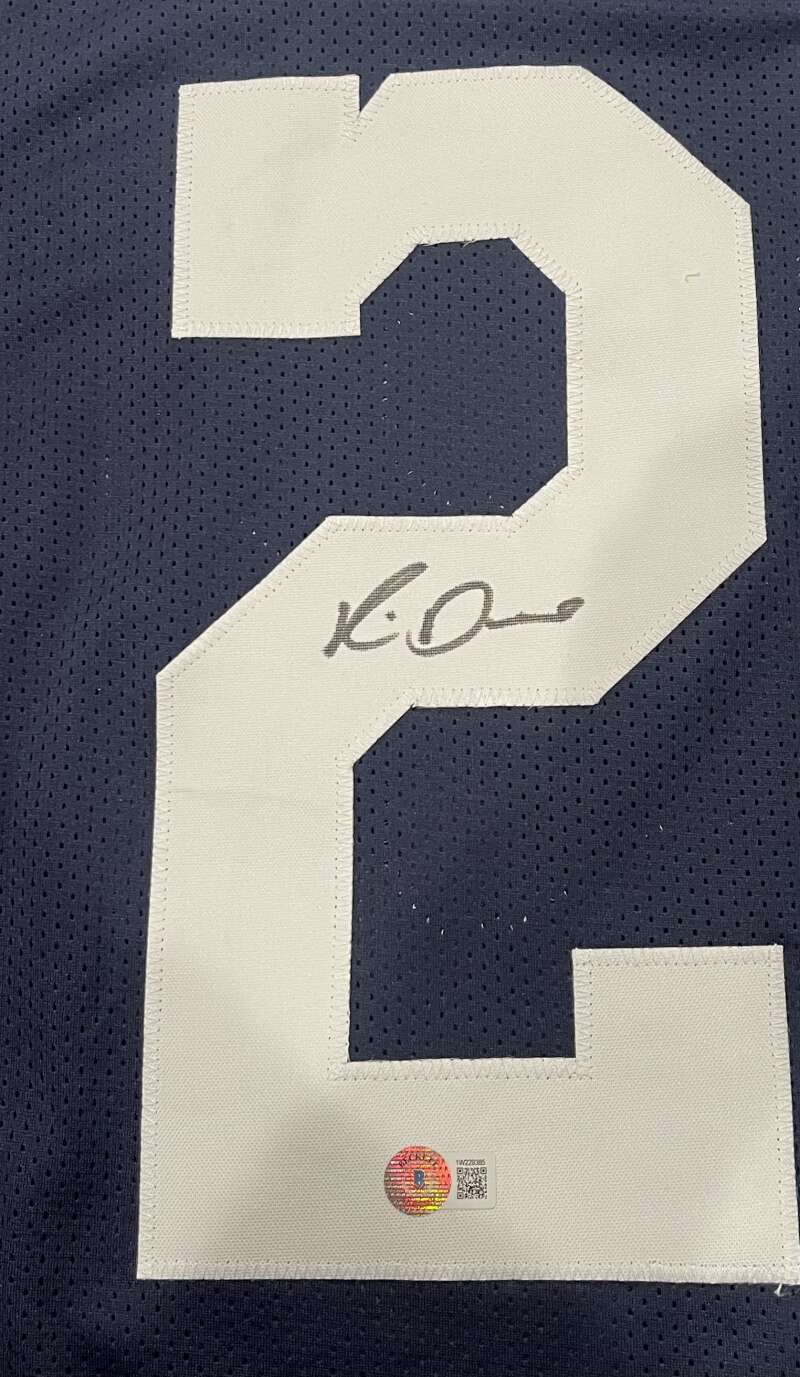 Rico Dowdle Autographed Dallas Cowboys Custom Jersey "We Dem Boyz!" BAS