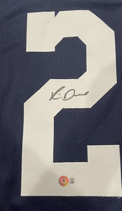 Rico Dowdle Autographed Dallas Cowboys Custom Jersey "We Dem Boyz!" BAS