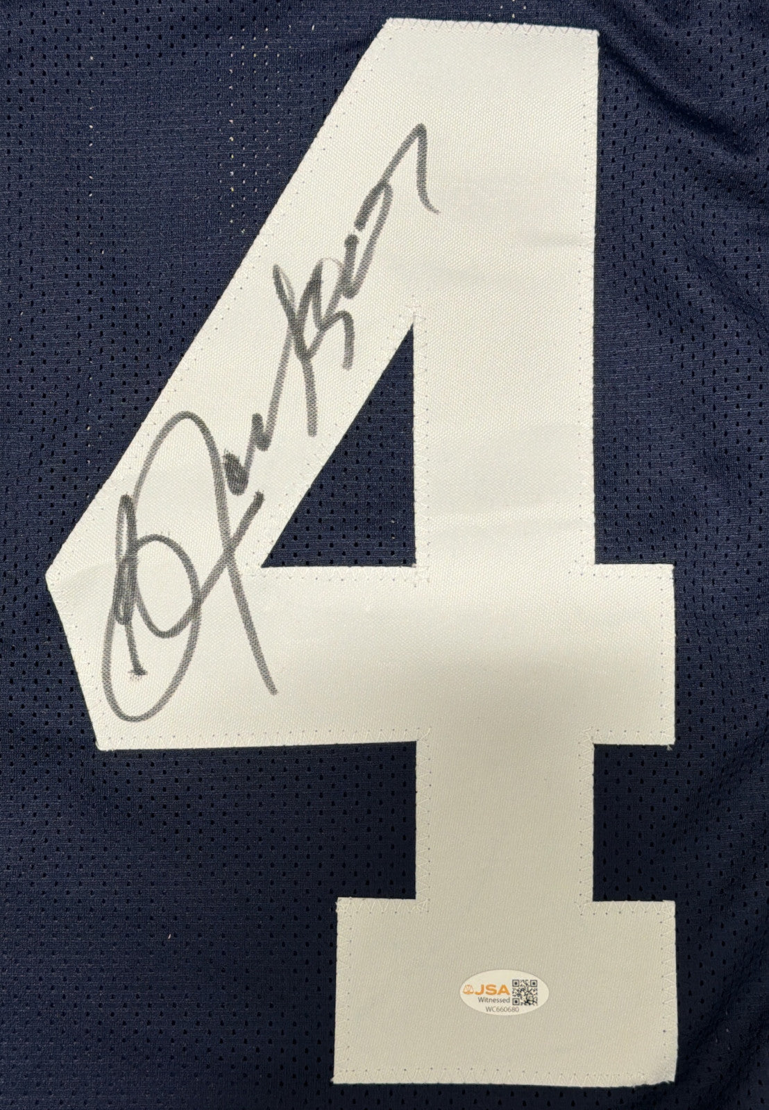 Bo Jackson Autographed Auburn Tigers Custom Jersey
