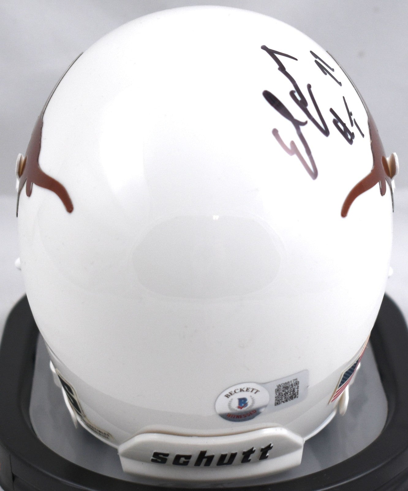 Earl Campbell Autographed Texas Longhorns Mini Helmet (HT 77 Inscription)
