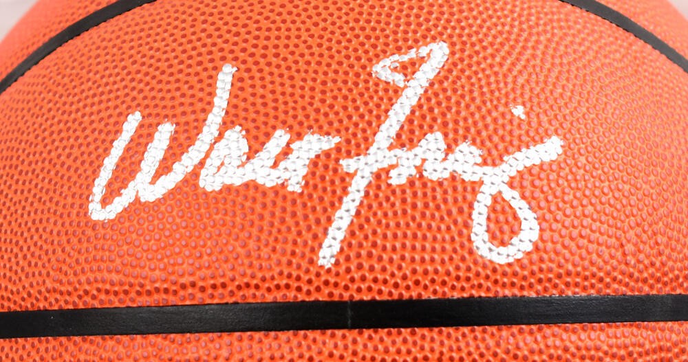 Walt Frazier Autographed Official NBA Wilson Basketball