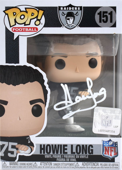 Howie Long Autographed Las Vegas Raiders Funko Pop #151