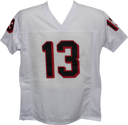 Kurt Warner Iowa Barnstormers Autographed Custom White AFL Jersey Beckett