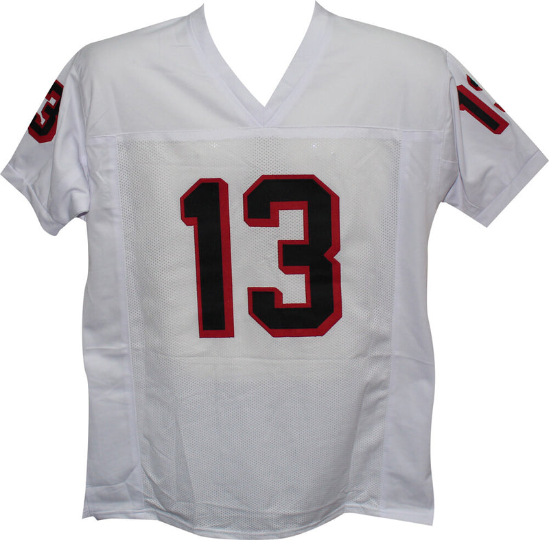 Kurt Warner Iowa Barnstormers Autographed Custom White AFL Jersey Beckett