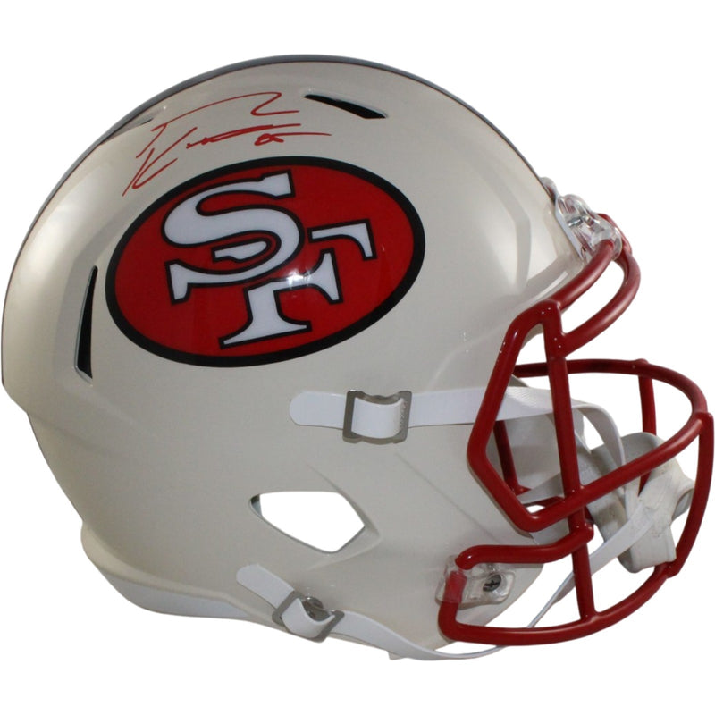 George Kittle Autographed San Francisco 49ers Full Size Retro Helmet