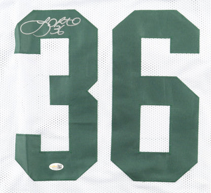 LeRoy Butler Autographed Green Bay Packers White Custom Jersey