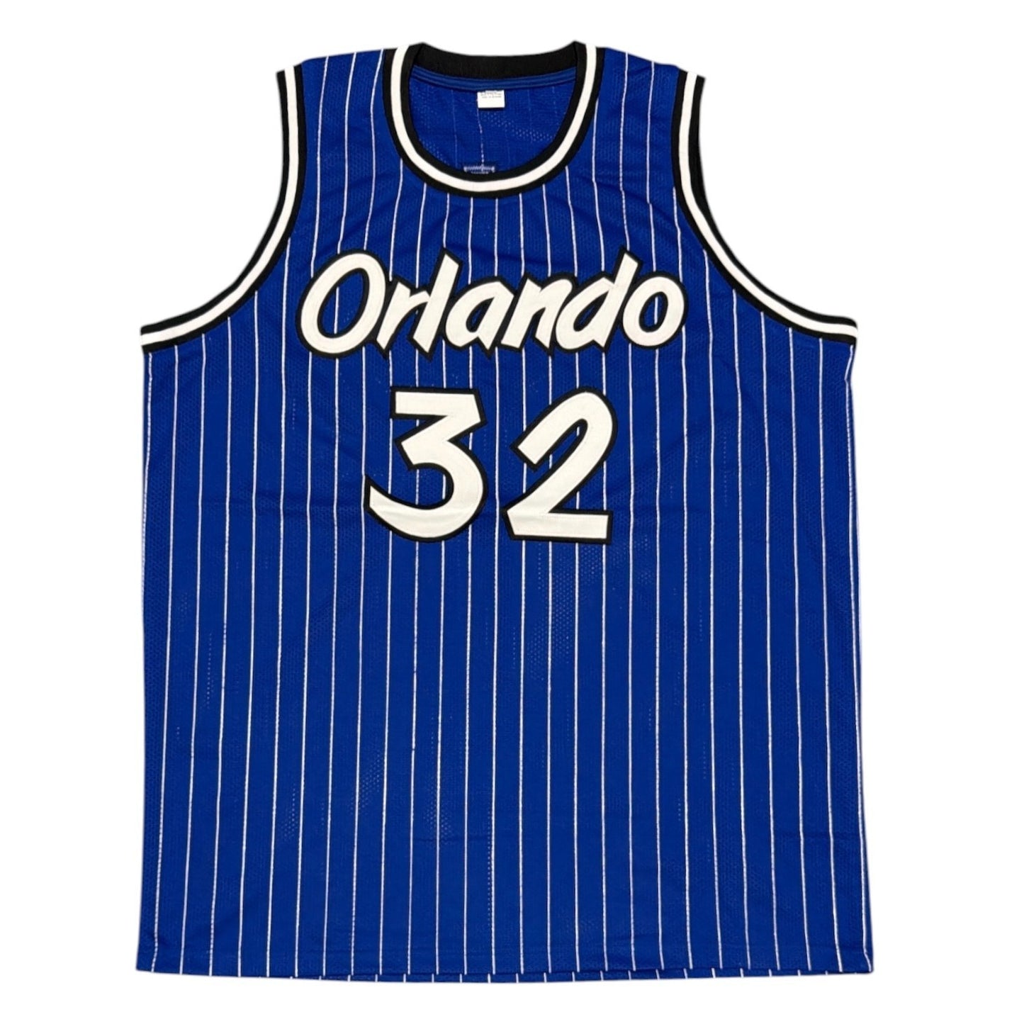 Shaquille O'Neal Autographed Orlando Magic Custom Jersey