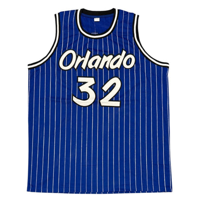Shaquille O'Neal Autographed Orlando Magic Custom Jersey