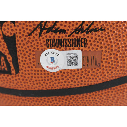 Bernard King Autographed New York Knicks Wilson I/O Basketball