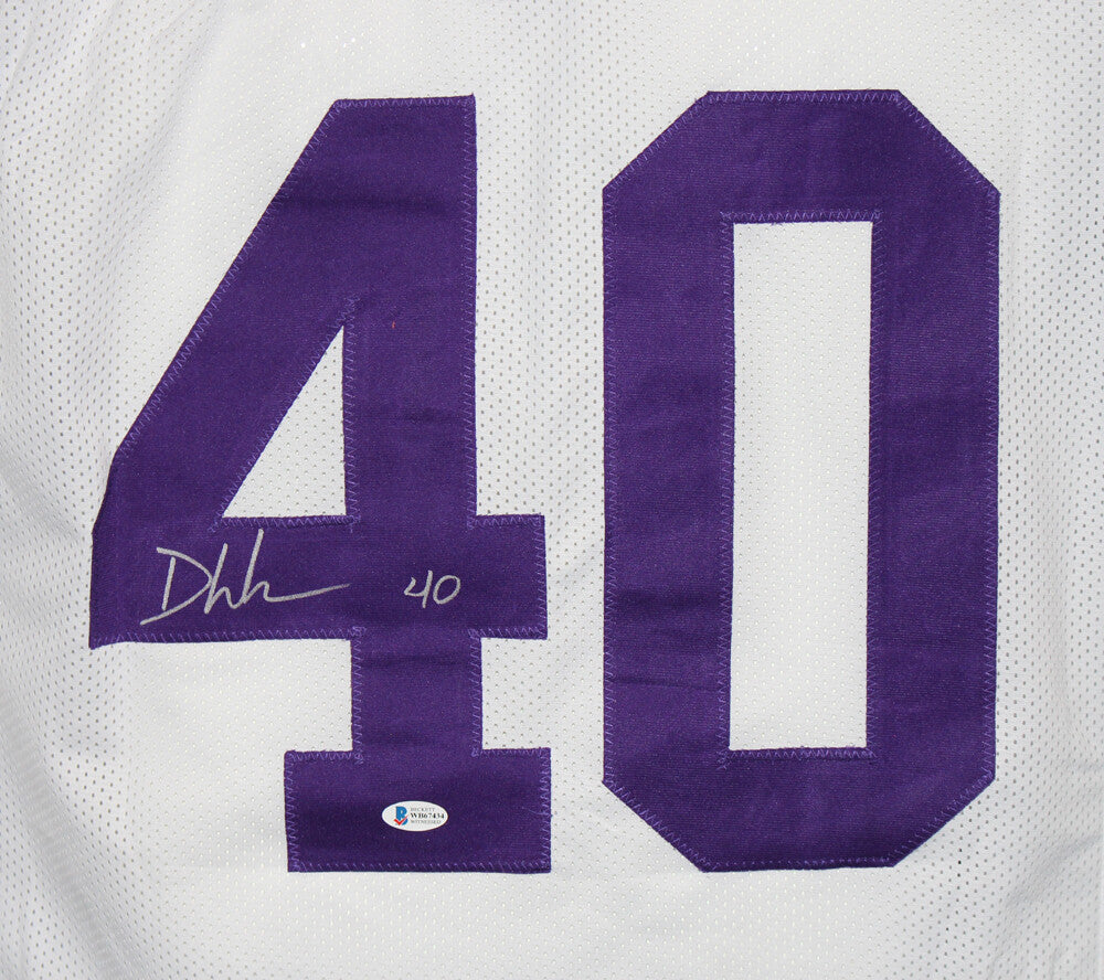 Devin White Autographed LSU Tigers College Style Jersey - BAS COA