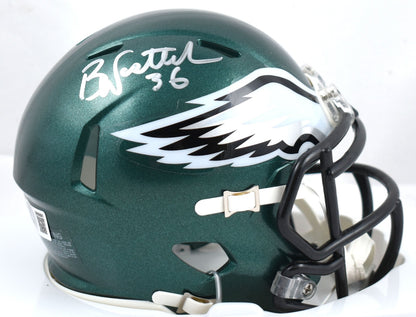 Brian Westbrook Autographed Philadelphia Eagles Speed Mini Helmet