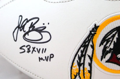 Doug Williams, John Riggins & Mark Rypien Signed Washington Logo Football