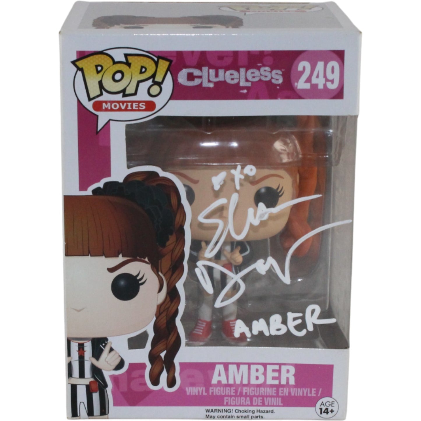 Elisa Donovan Signed Clueless Amber Funko Pop! #249 with Movie Quote BAS