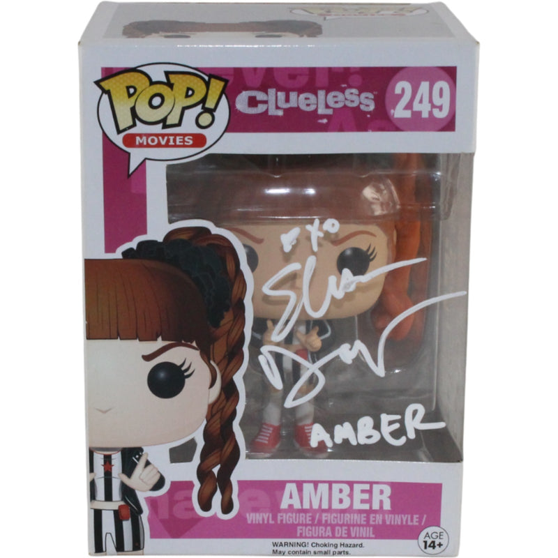Elisa Donovan Signed Clueless Amber Funko Pop! #249 with Movie Quote BAS