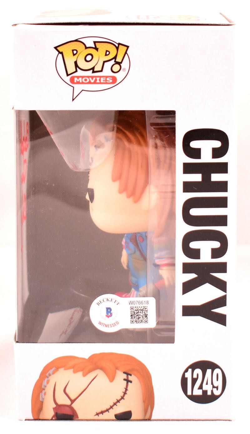 Ed Gale Signed Chucky Funko Pop Figurine #1249